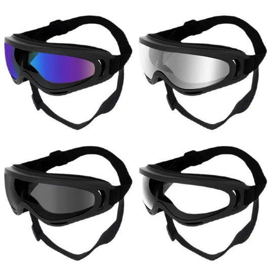 Adjustable Dog Goggles – UV Protection Sunglasses for Outdoor Pet Eye Safety