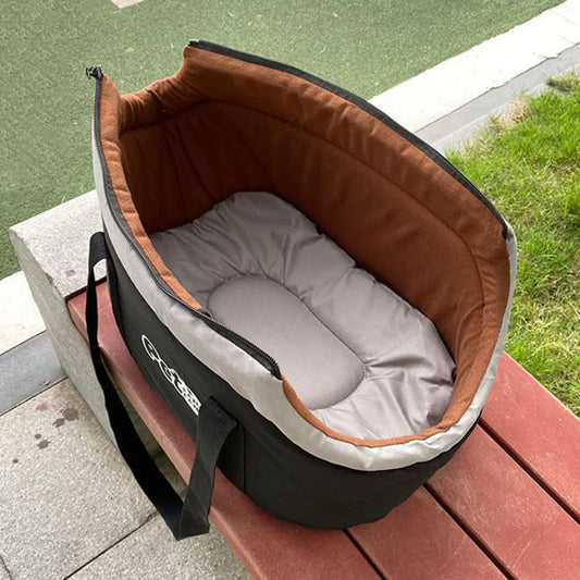 Soft-Sided Pet Carrier Tote – Breathable Travel Bag for Small Dogs & Cats