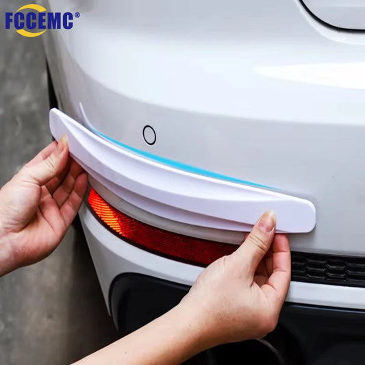 2PCS Car Bumper Crash Strips – Universal Protector Set